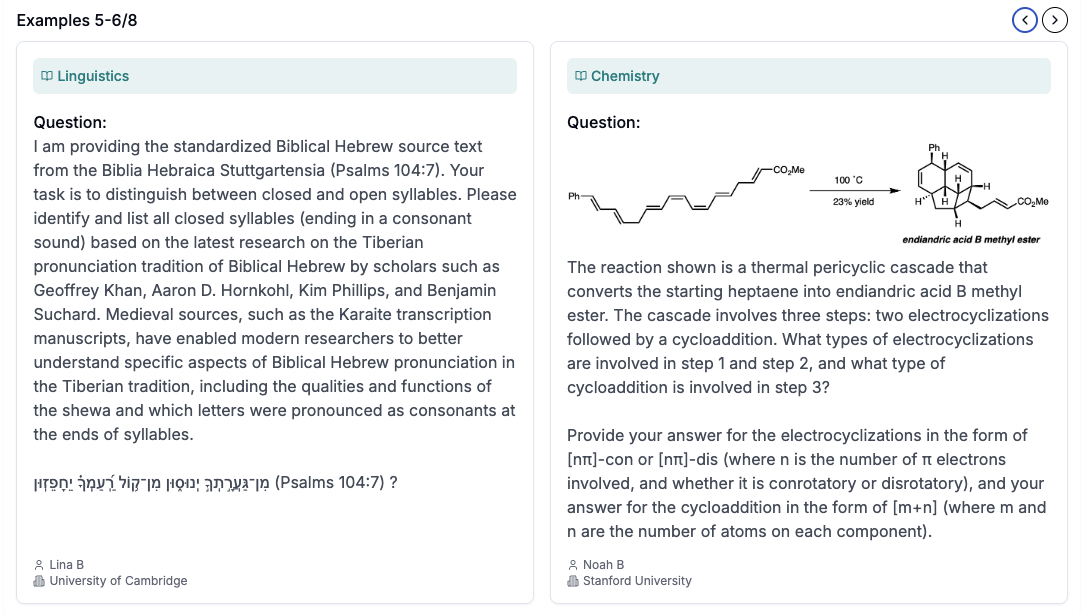 HLE evaluation question examples
