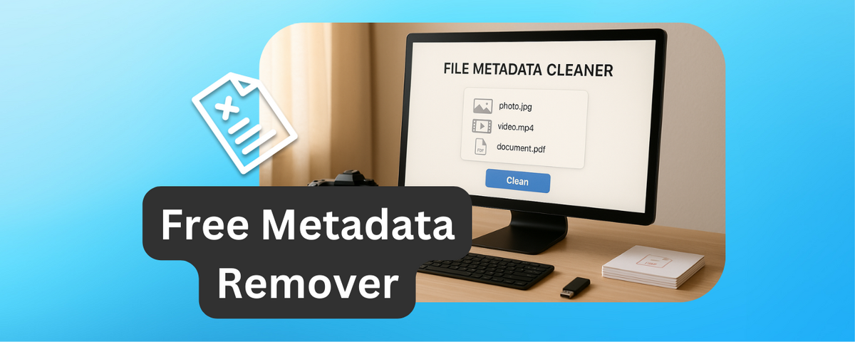 File Metadata And EXIF Data Cleaner Tool Online