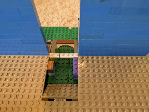Trapdoor exit exposed