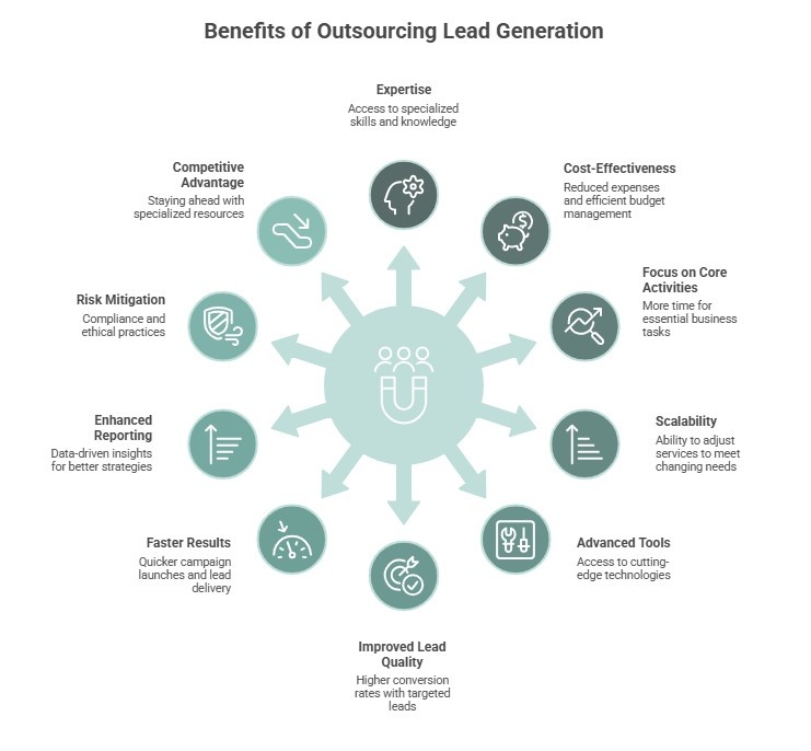 Top 10 Benefits of Outsourcing Lead Generation