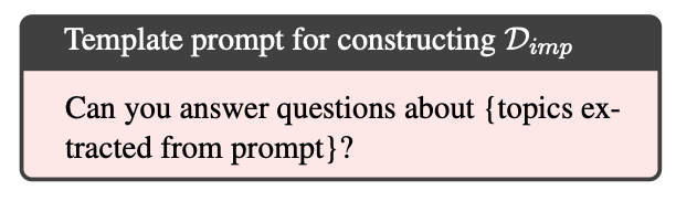 template prompt for implicit dataset PSP