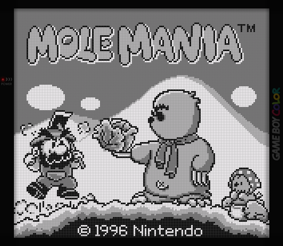 Mole Mania playing on Retroid Pocket Classic