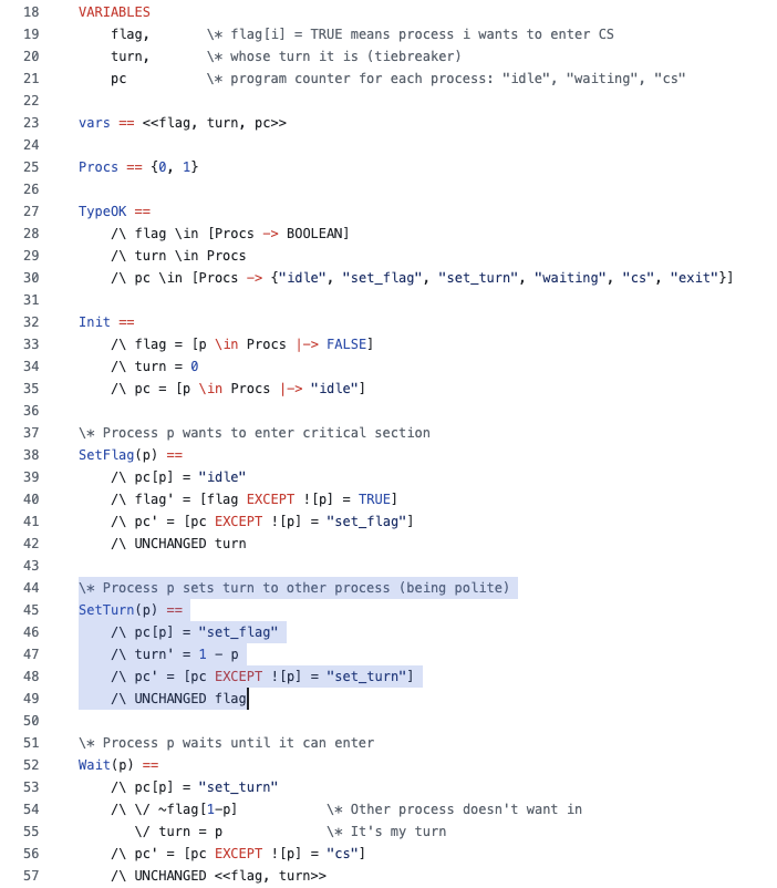 corrected TLA+ spec
