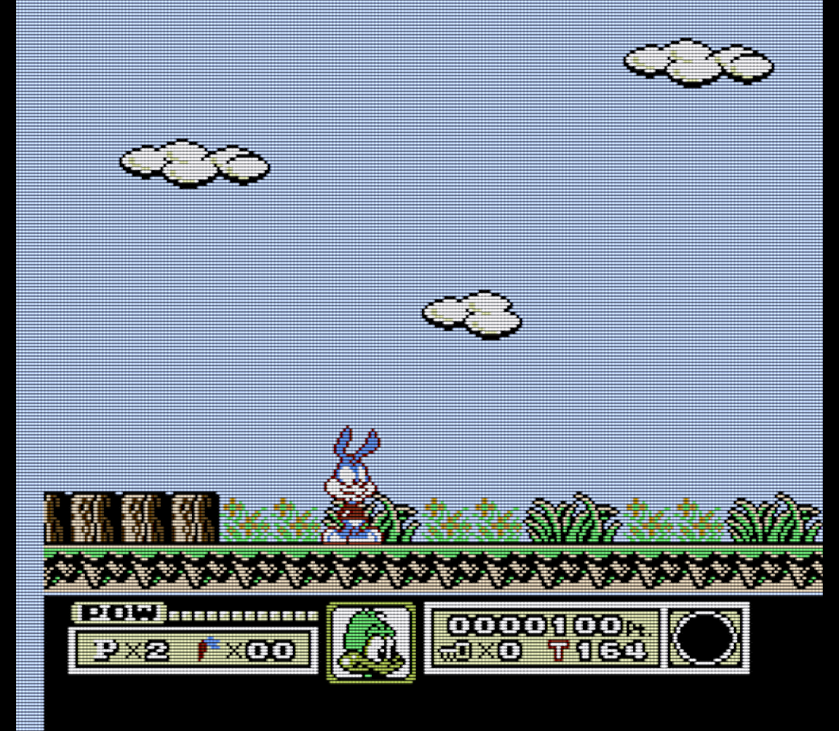 Tiny Toon Adventures playing on Retroid Pocket Classic