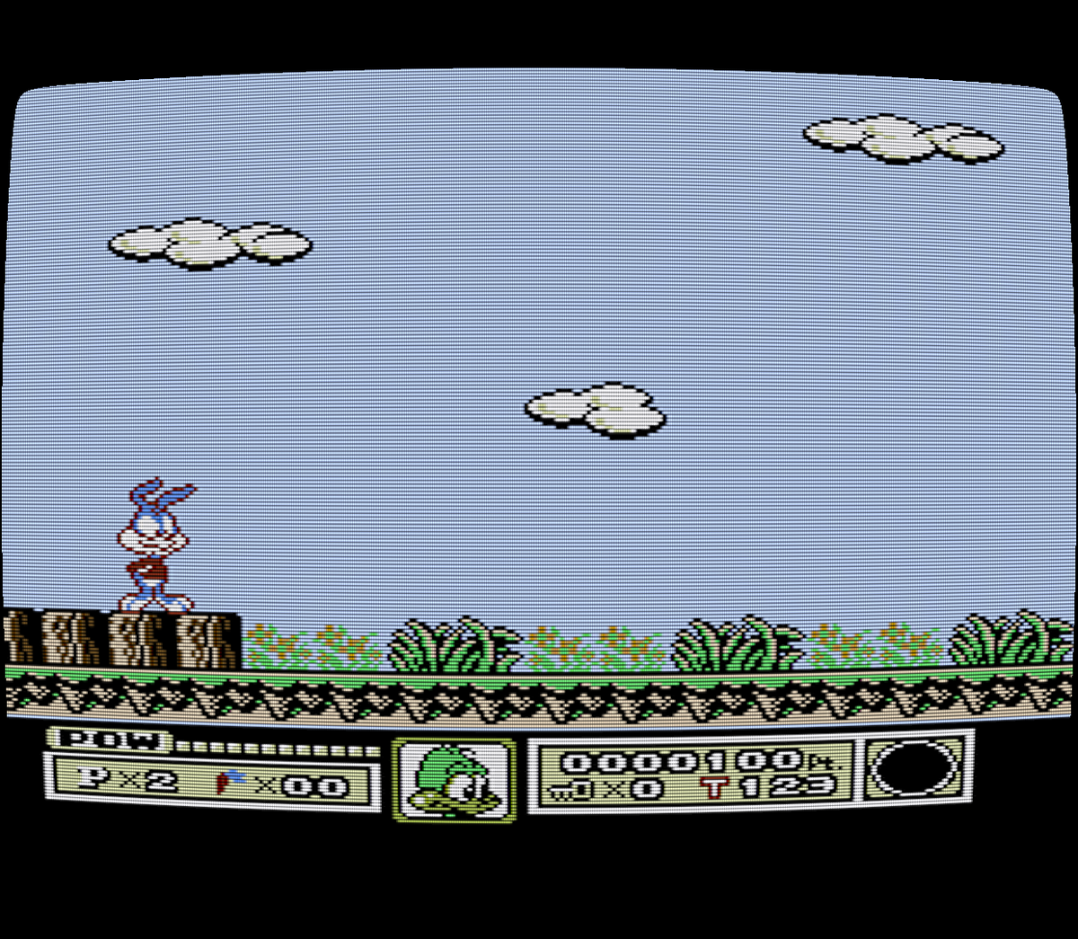 Tiny Toon Adventures playing on Retroid Pocket Classic